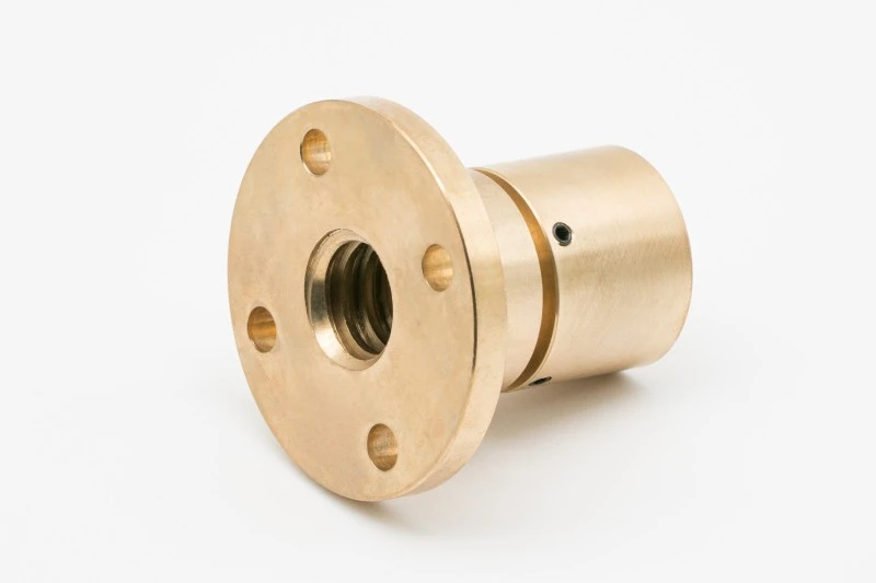 Oil-Free Trapezoidal Nut for Semiconductor Tools